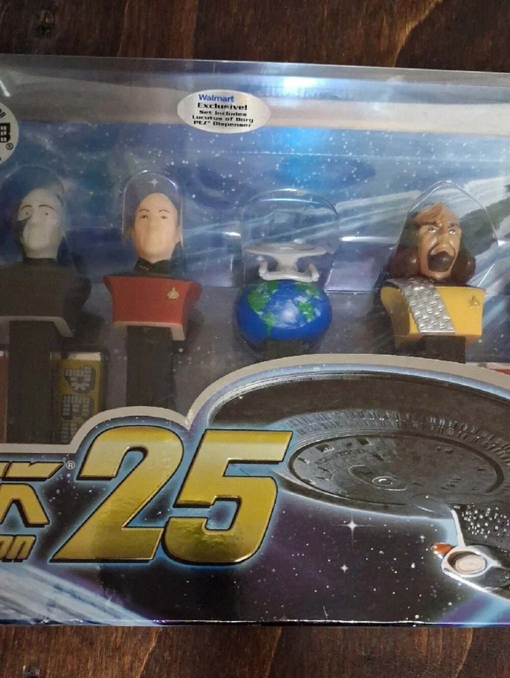 Star Trek The Next Generation 25th Anniversary PEZ Dispenser Set - Multicolor